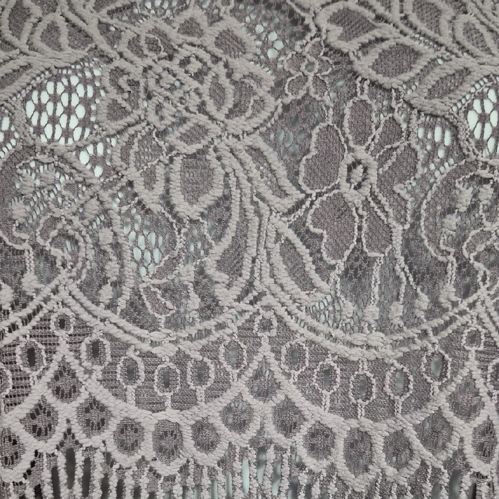 Maurices Lavender Lace Blouse - Picture 3 of 9